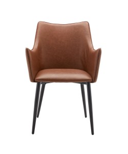 MALONE ΚΑΡΕΚΛΑ ΠΟΛΥΘΡΟΝΑ TABAC 46x61xH86,5cm