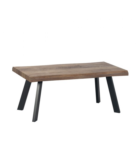 BRICK-URBAN COFFEE TABLE ΚΑΡΥΔΙ ΜΑΥΡΟ 110x60xH45cm