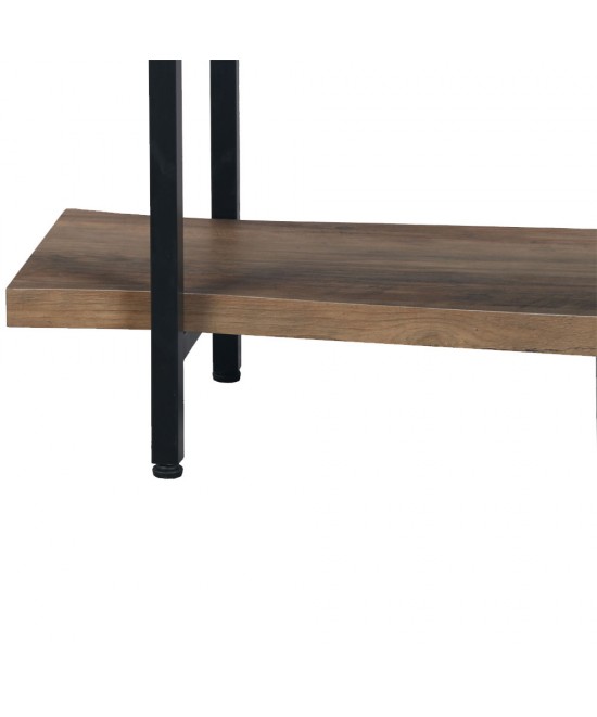BRICK-URBAN ΒΙΒΛΙΟΘΗΚΗ ΚΑΡΥΔΙ ΜΑΥΡΟ 105x32xH140cm BRICK-URBAN ΒΙΒΛΙΟΘΗΚΗ ΚΑΡΥΔΙ ΜΑΥΡΟ 105x32xH140cm