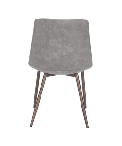 STRIPES ΚΑΡΕΚΛΑ ΓΚΡΙ GUNMETAL 48x56xH80cm