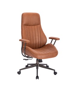 CLASS ΚΑΡΕΚΛΑ ΓΡΑΦΕΙΟΥ CAMEL GUNMETAL 71x64,5xH119,5cm