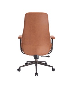 CLASS ΚΑΡΕΚΛΑ ΓΡΑΦΕΙΟΥ CAMEL GUNMETAL 71x64,5xH119,5cm