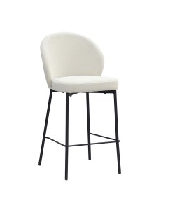 LUNE ΣΚΑΜΠΩ BAR ΛΕΥΚΟ 48x53,5x95,5