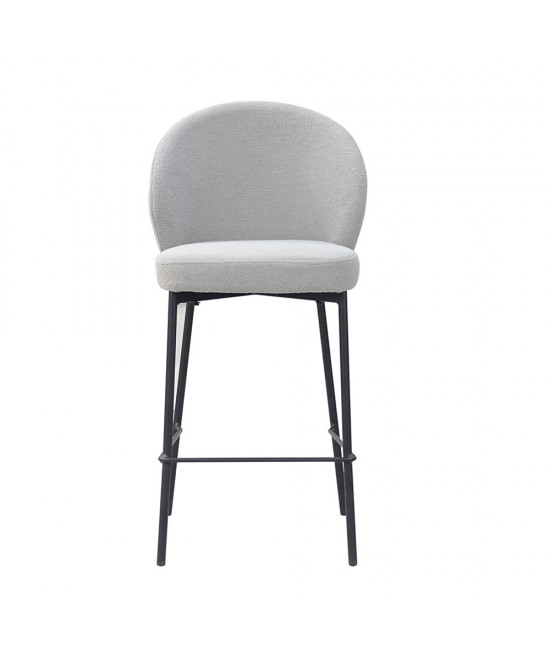 LUNE ΣΚΑΜΠΩ BAR ΓΚΡΙ 48x53,5x95,5
