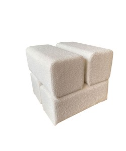 CHEVAL ΣΚΑΜΠΩ ΛΕΥΚΟ 45x45xH42cm CHEVAL ΣΚΑΜΠΩ ΛΕΥΚΟ 45x45xH42cm