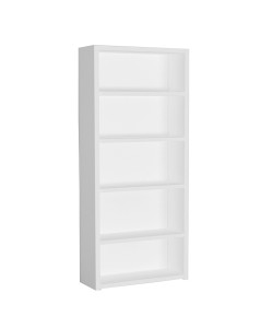LINES ΒΙΒΛΙΟΘΗΚΗ 4ΡΑΦΙΑ ΛΕΥΚΟ 79x29xH180cm