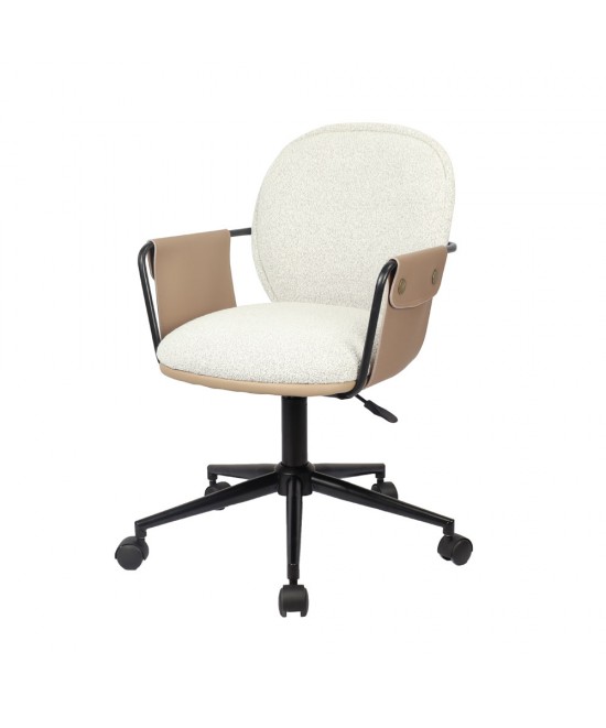 POST ΚΑΡΕΚΛΑ ΓΡΑΦΕΙΟΥ BEIGE ΚΑΦΕ 55x59xH93cm POST ΚΑΡΕΚΛΑ ΓΡΑΦΕΙΟΥ BEIGE ΚΑΦΕ 55x59xH93cm