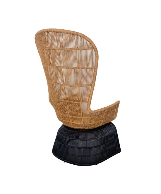 MISA ΠΟΛΥΘΡΟΝΑ ΦΥΣΙΚΟ ΜΑΥΡΟ 110x75xH165cm MISA ΠΟΛΥΘΡΟΝΑ ΦΥΣΙΚΟ ΜΑΥΡΟ 110x75xH165cm