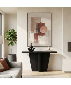 TUBE ΚΟΝΣΟΛΑ ΜΑΥΡΟ 120x40,5xH81cm