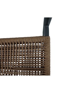 CARLA ΠΟΛΥΘΡΟΝΑ ΜΑΥΡΟ ΚΑΡΥΔΙ 56x59xH78cm