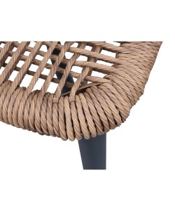 SEDAI ΚΑΡΕΚΛΑ ΜΑΥΡΟ ΚΑΡΥΔΙ 55x60xH78cm