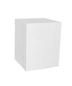 SQUARE SIDE TABLE ΛΕΥΚΟ 36x36xH46cm