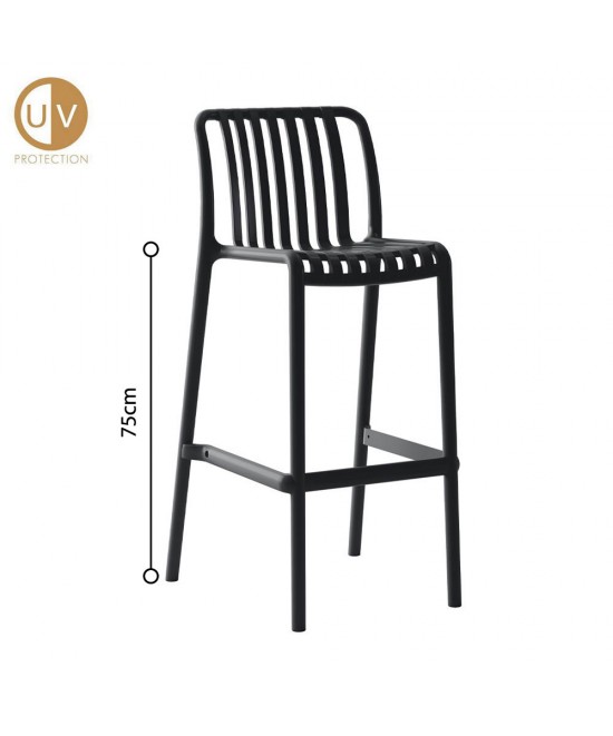 STICKY ΣΚΑΜΠΩ ΜΑΥΡΟ 47x38xH103,5cm STICKY ΣΚΑΜΠΩ ΜΑΥΡΟ 47x38xH103,5cm
