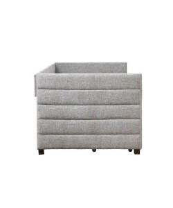 SUENO ΚΑΝΑΠΕΣ ΚΡΕΒΑΤΙ (ΓΙΑ ΣΤΡΩΜΑ 90x195cm) ΓΚΡΙ ΑΝΟΙΧΤΟ 209x99,5xH76cm