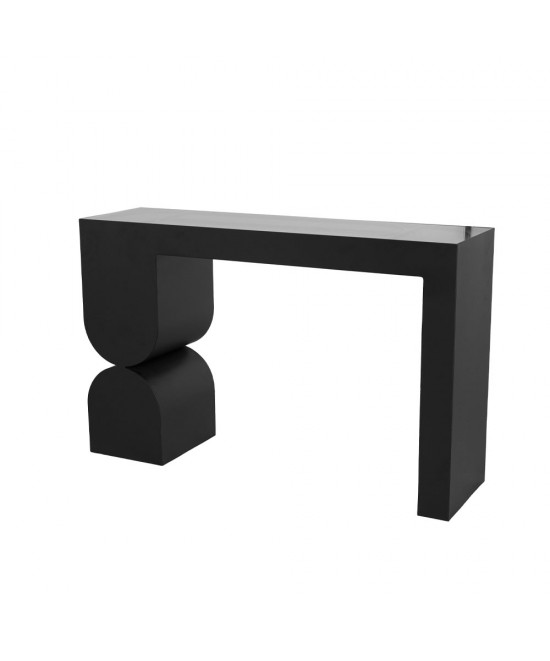 ARCHES ΚΟΝΣΟΛΑ ΜΑΥΡΟ 120x32xH75cm