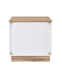 CASA ΚΟΜΟΔΙΝΟ 2ΣΥΡΤΑΡΙΑ ΛΕΥΚΟ ΦΥΣΙΚΟ 50x50xH50cm CASA ΚΟΜΟΔΙΝΟ 2ΣΥΡΤΑΡΙΑ ΛΕΥΚΟ ΦΥΣΙΚΟ 50x50xH50cm