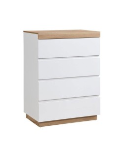 CASA ΚΟΜΟΤΑ 4ΣΥΡΤΑΡΙΑ ΛΕΥΚΟ ΦΥΣΙΚΟ 80x50xH110cm