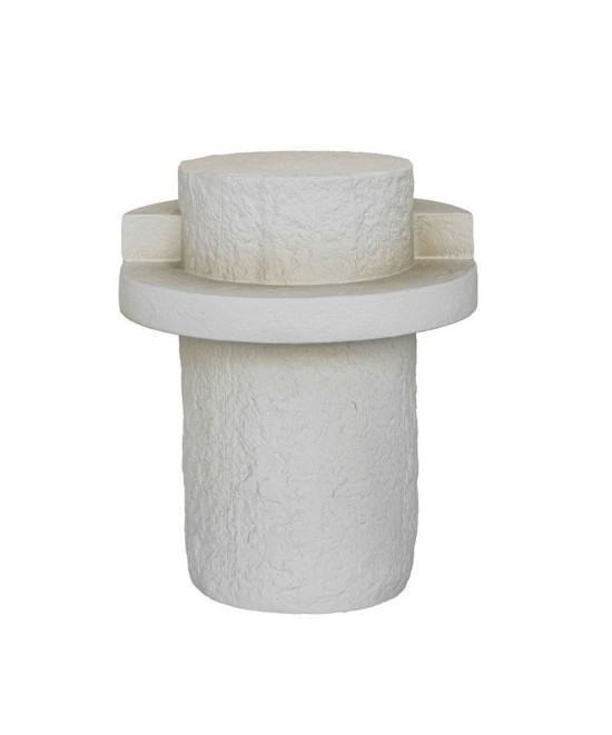 RIVER SIDE TABLE BEIGE 45,5x45,5xH55cm RIVER SIDE TABLE BEIGE 45,5x45,5xH55cm