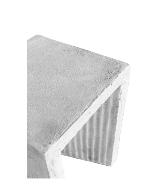 GATE SIDE TABLE CEMENT 34x34xH47cm