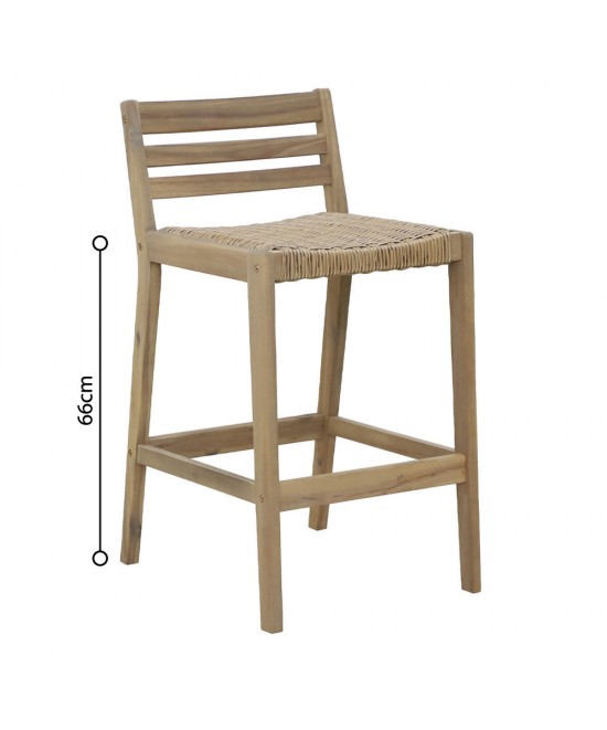 TOUJOUR ΣΚΑΜΠΩ BAR ΦΥΣΙΚΟ 53x45xH87cm