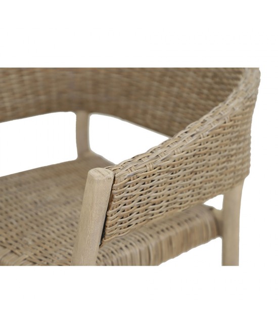 SUMATRA ΚΑΡΕΚΛΑ ΦΥΣΙΚΟ 64x57xH78cm SUMATRA ΚΑΡΕΚΛΑ ΦΥΣΙΚΟ 64x57xH78cm