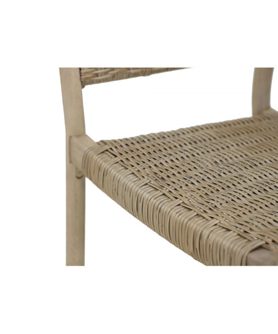 SUMATRA ΚΑΡΕΚΛΑ ΦΥΣΙΚΟ 64x57xH78cm SUMATRA ΚΑΡΕΚΛΑ ΦΥΣΙΚΟ 64x57xH78cm