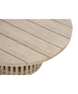 SUMATRA COFFEE TABLE ΦΥΣΙΚΟ 80x80xH38cm