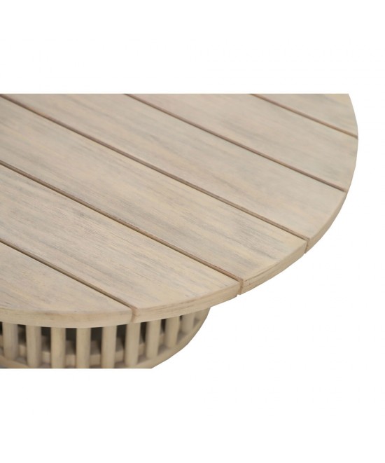 SUMATRA COFFEE TABLE ΦΥΣΙΚΟ 80x80xH38cm
