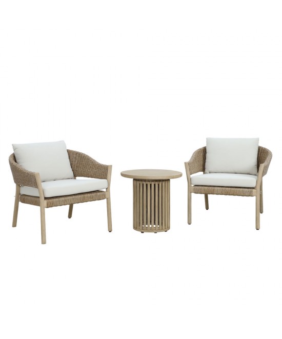 SUMATRA SIDE TABLE ΦΥΣΙΚΟ 55x55xH51cm SUMATRA SIDE TABLE ΦΥΣΙΚΟ 55x55xH51cm