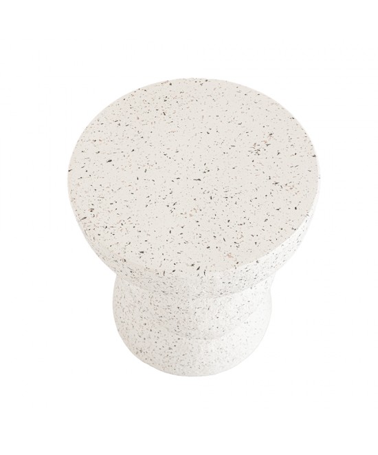 ASIMETRON SIDE TABLE TERRAZZO 35x35xH46cm
