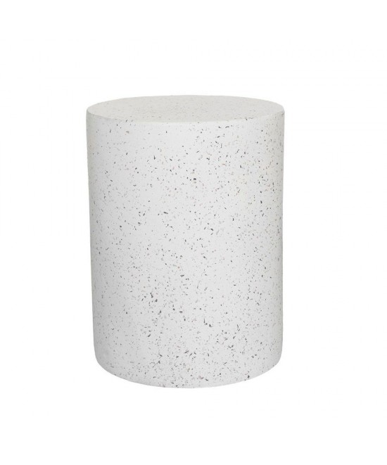 WHEEL SIDE SIDE TABLE TERRAZZO 35x35xH47cm