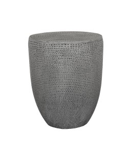 AFRICA SIDE TABLE ΓΚΡΙ 36x36xH45cm