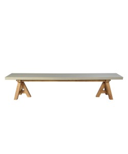 ERESOS ΠΑΓΚΑΚΙ CEMENT ΑΝΟΙΧΤΟ 200x40xH45cm