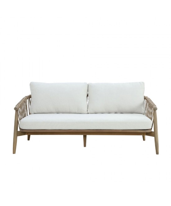 CORDA ΣΑΛΟΝΙ SET 1+2+1 ΦΥΣΙΚΟ ΛΕΥΚΟ