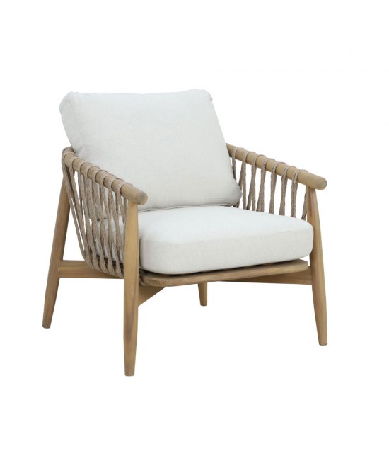 CORDA ΣΑΛΟΝΙ SET 1+2+1 ΦΥΣΙΚΟ ΛΕΥΚΟ