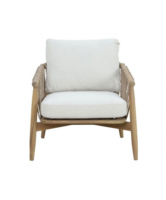 CORDA ΣΑΛΟΝΙ SET 1+2+1 ΦΥΣΙΚΟ ΛΕΥΚΟ