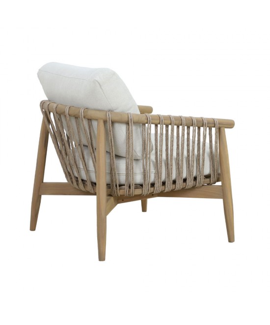 CORDA ΣΑΛΟΝΙ SET 1+2+1 ΦΥΣΙΚΟ ΛΕΥΚΟ