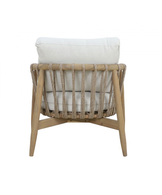 CORDA ΣΑΛΟΝΙ SET 1+2+1 ΦΥΣΙΚΟ ΛΕΥΚΟ