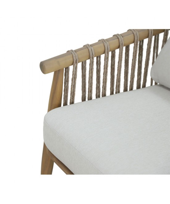 CORDA ΣΑΛΟΝΙ SET 1+2+1 ΦΥΣΙΚΟ ΛΕΥΚΟ