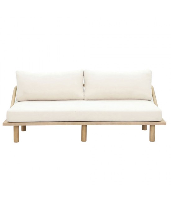 SIESTA ΚΑΝΑΠΕΣ ΚΡΕΒΑΤΙ ΦΥΣΙΚΟ BEIGE ΑΝΟΙΧΤΟ 180x80xH59cm