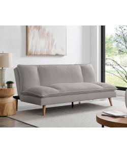 COZY ΚΑΝΑΠΕΣ ΚΡΕΒΑΤΙ 3ΘΕΣΙΟΣ ΓΚΡΙ 191x103xH84cm