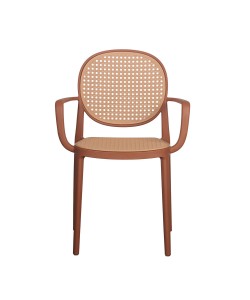 RATTI/P ΚΑΡΕΚΛΑ TERRACOTTA ΦΥΣΙΚΟ 57x51xH84cm