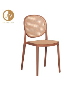 RATTI ΚΑΡΕΚΛΑ TERRACOTTA ΦΥΣΙΚΟ 41,6x53xH84cm