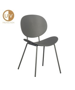 FUTURA ΚΑΡΕΚΛΑ ΓΚΡΙ 51x50xH80,5cm