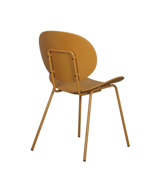 FUTURA ΚΑΡΕΚΛΑ ΚΙΤΡΙΝΟ 51x50xH80,5cm FUTURA ΚΑΡΕΚΛΑ ΚΙΤΡΙΝΟ 51x50xH80,5cm