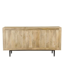 WAVE ΜΠΟΥΦΕΣ ΦΥΣΙΚΟ 160x40xH80cm WAVE ΜΠΟΥΦΕΣ ΦΥΣΙΚΟ 160x40xH80cm