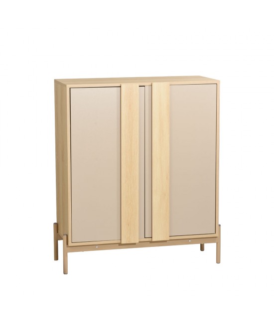 CAPPUCINO ΚΟΜΟΤΑ-ΠΑΠΟΥΤΣΟΘΗΚΗ SONOMA LATTE 84,4x36,5xH97cm