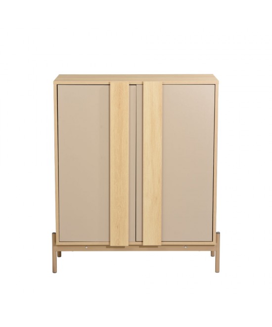 CAPPUCINO ΚΟΜΟΤΑ-ΠΑΠΟΥΤΣΟΘΗΚΗ SONOMA LATTE 84,4x36,5xH97cm