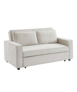 CUBO ΚΑΝΑΠΕΣ ΚΡΕΒΑΤΙ 3ΘΕΣΙΟΣ OFF WHITE 172x89xH89cm