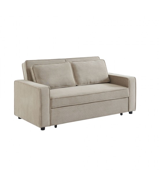 CUBO ΚΑΝΑΠΕΣ ΚΡΕΒΑΤΙ 3ΘΕΣΙΟΣ LATTE 172x89xH89cm
